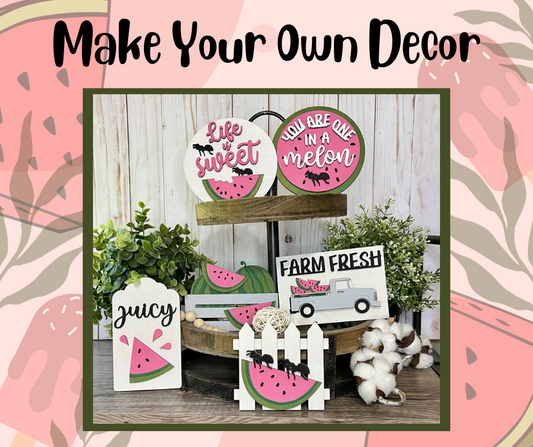 Watermelon Tiered Tray DIY Kit